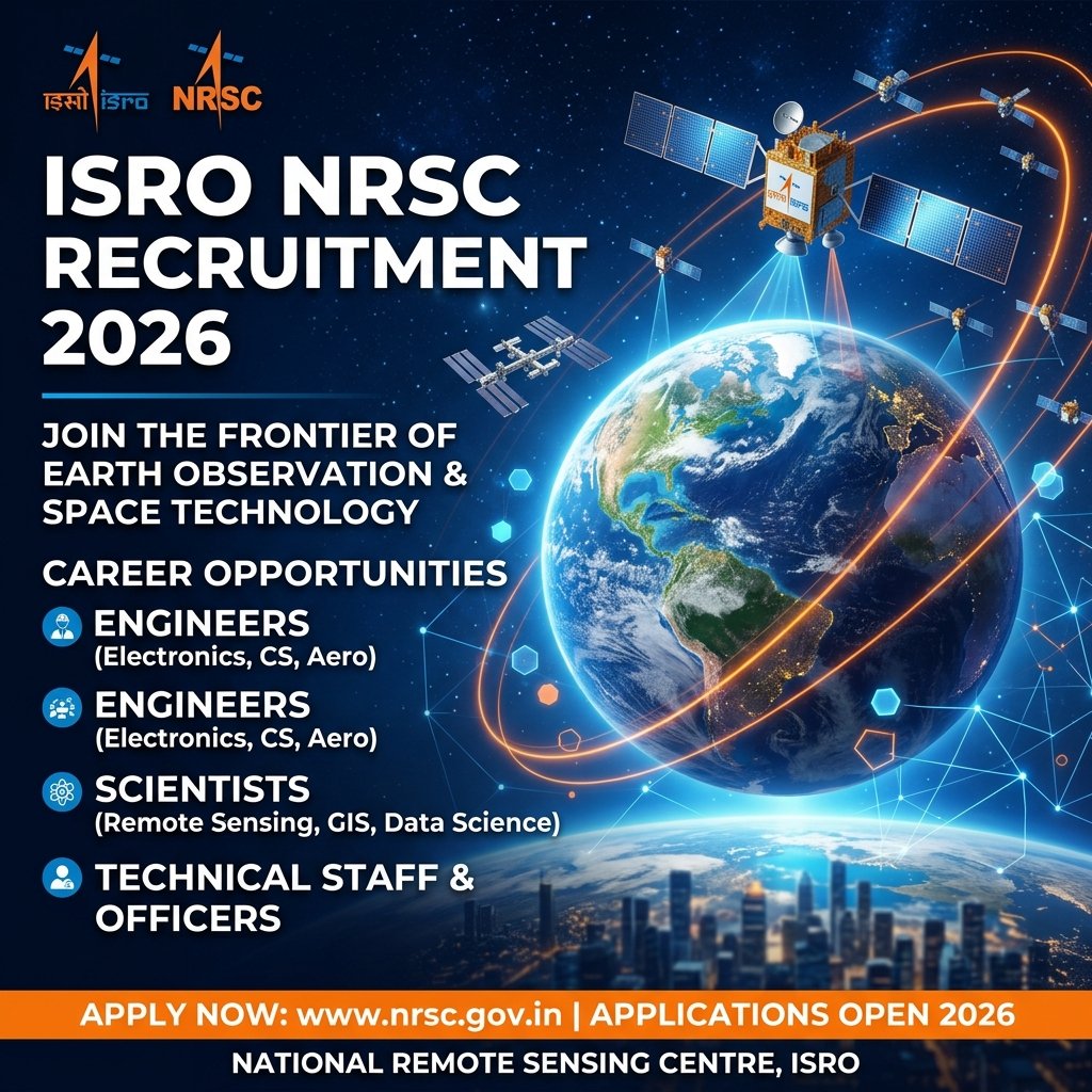 ISRO NRSC Recruitment 2026