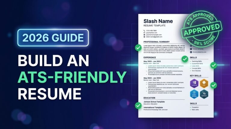 How to Build an ATS-Friendly Resume in 2026 (Free Templates & Tips)