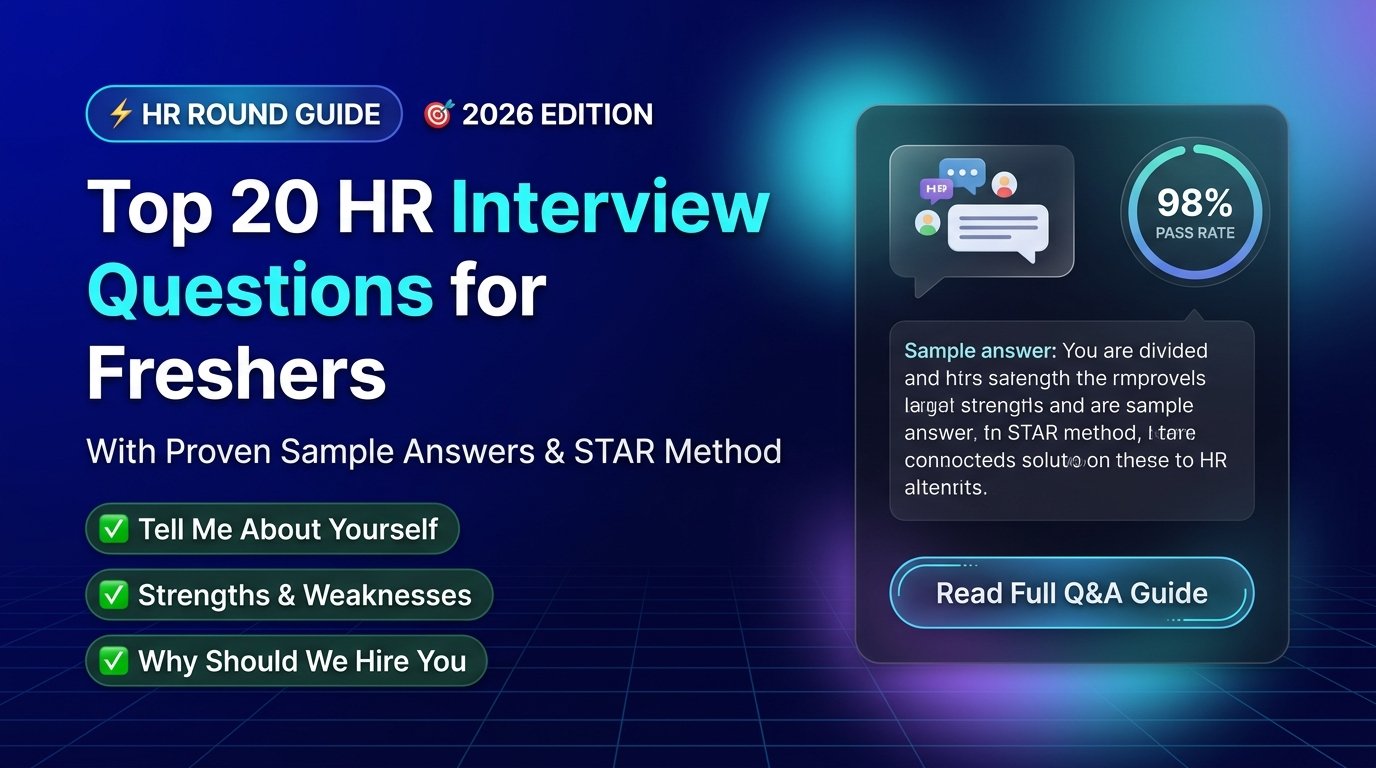 Top 20 HR Interview Questions