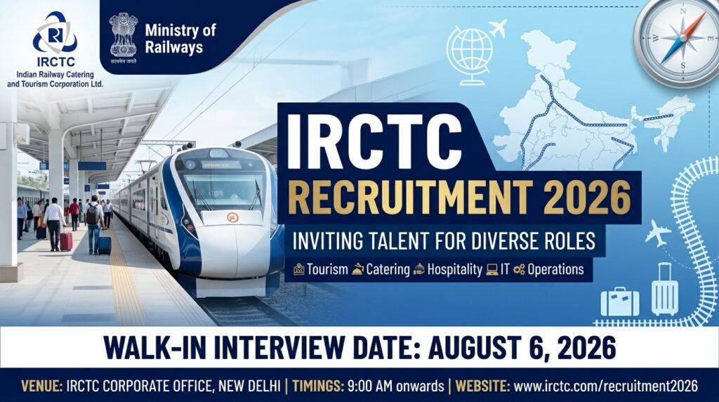 IRCTC Recruitment 2026